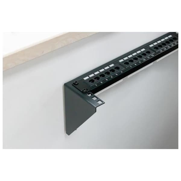 DIGITUS DN-48005 - 19 tums ram - 6U - Universal väggmonteringsram för 19" utrustning - Vertikal 283 x 504 x 151 mm - Svart