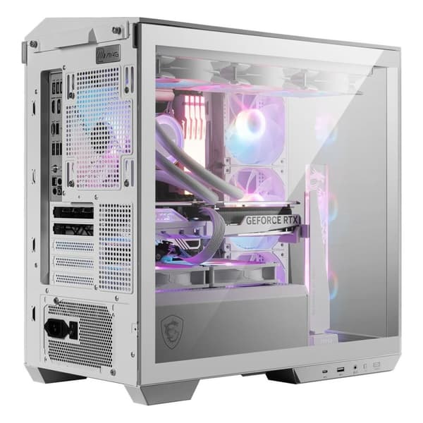 ATX Semi-tårn Boks MSI MAG PANO M100R PZ Hvit