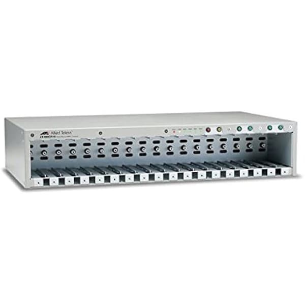 Modulär expansionsbas - Allied Telesis - Mediakonvertering rackmonterat chassi - TAA-kompatibelt