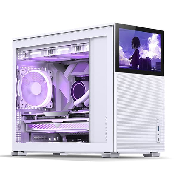 Jonsbo Jonsbo D31 Mesh Screen Pc-tornfodral Vit