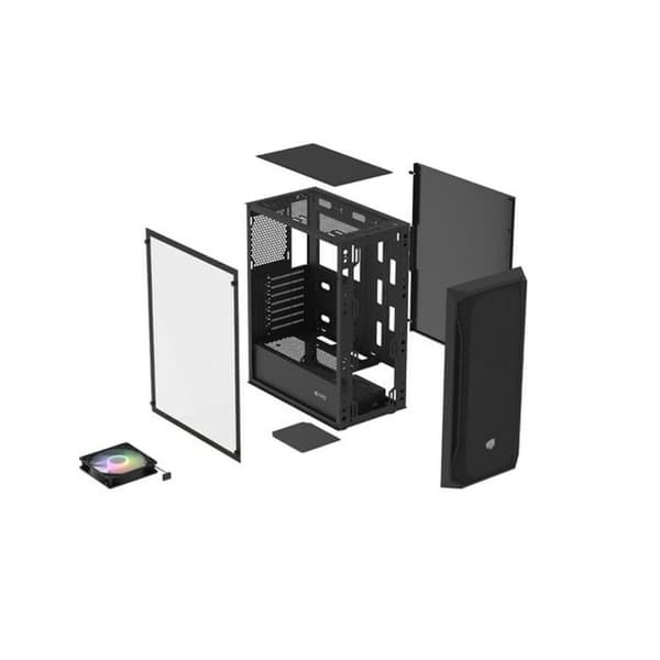 ATX Semitorn Fury NFO-2153 Svart