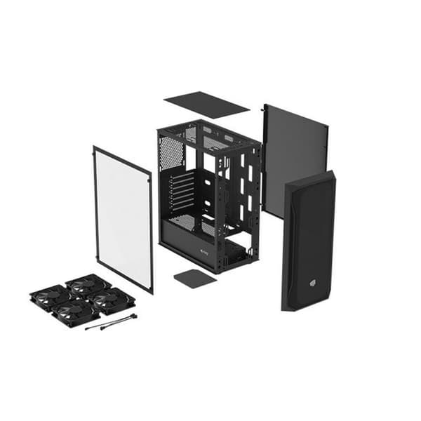 ATX Semitorn Fury NFO-2152 Svart