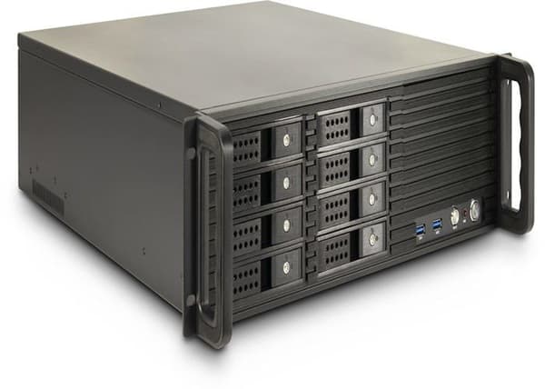 Rack - bay tillbehör Inter-tech 48,3 cm IPC 3U-3508 3HE Förvaring o.PSU Svart