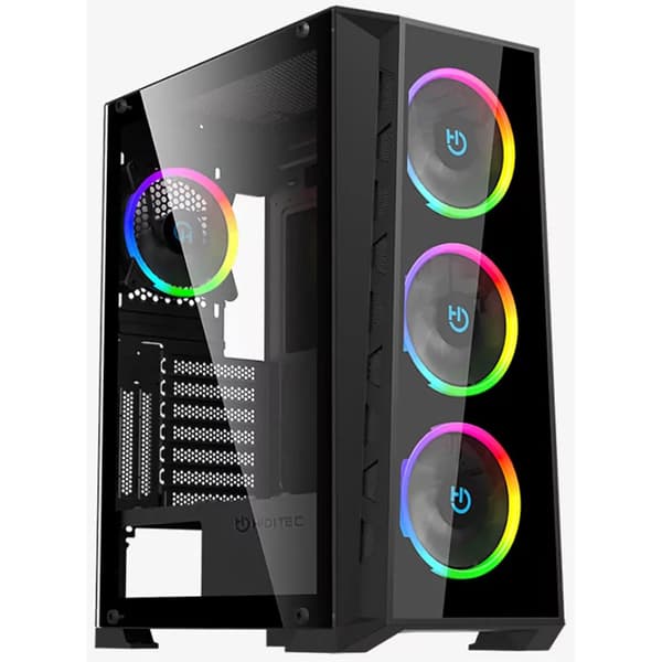 Hiditec Mh12 Pc-tårnhus Sort