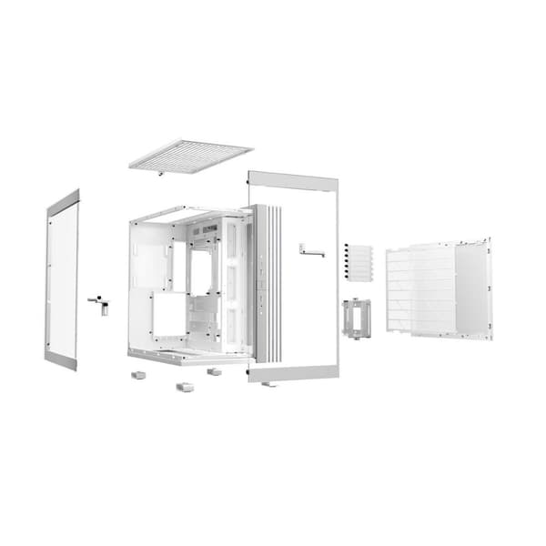 ATX Semitorn Be Quiet! BGW66 Vit Multicolour