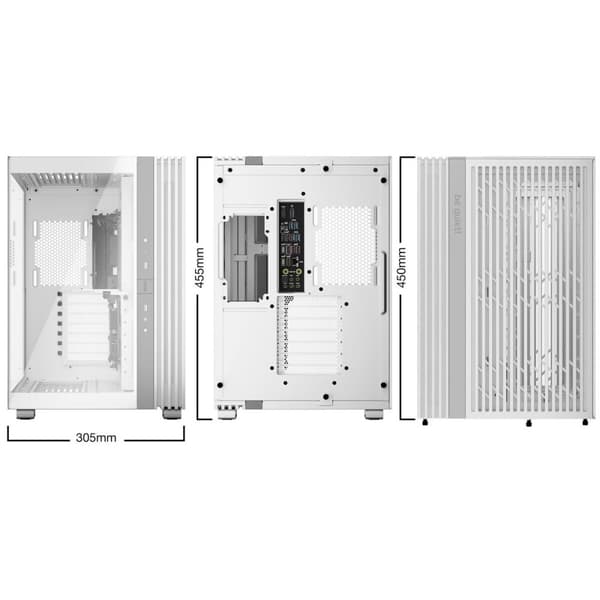 ATX Semitorn Be Quiet! BGW66 Vit Multicolour
