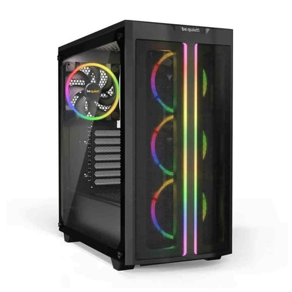 ATX Semitorn Be Quiet! PURE BASE 500 FX Svart Svart