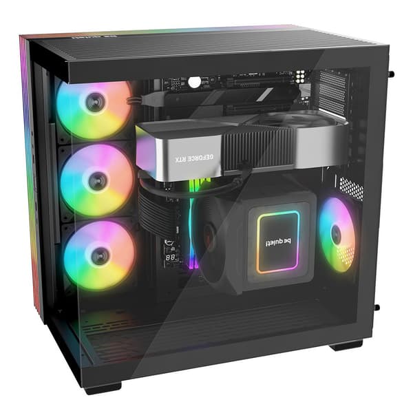 Be Quiet Light Base 600 Lx Pc-tornikotelo musta