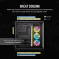 Miniatyrbild 6 av 9: ATX Semitorn Corsair CC-9011269-WW Svart