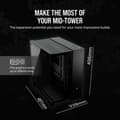 Miniatyrbild 7 av 9: ATX Semitorn Corsair CC-9011269-WW Svart