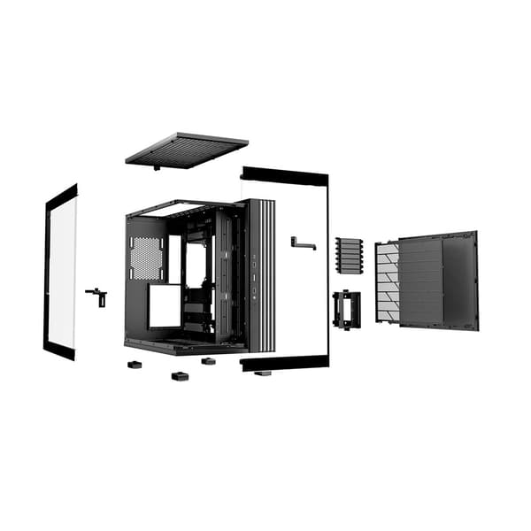 Be Quiet Light Base 600 Dx Pc-tornfodral Svart