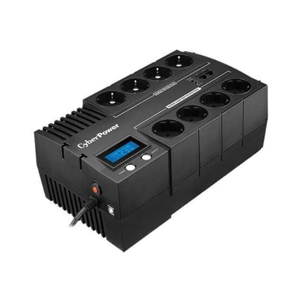 CyberPower BRICs LCD Series BR700ELCD Inverter AC 220-230-240 V 420 Watt 700 VA USB-utgångskontakter: 8 Frankrike