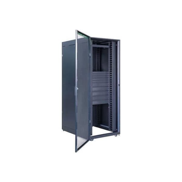 Kabelorganisatör i rack - APC - Easy Rack ER7VCM42 - Vertikal - Svart - 42U- USED
