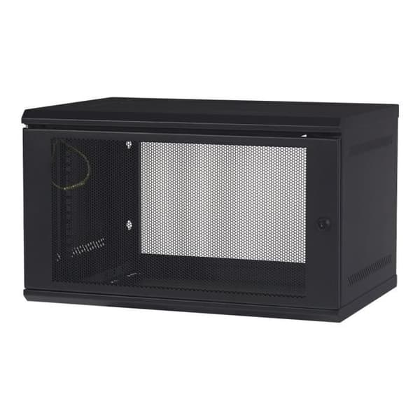 Väggmonterad skåp - APC - NetShelter WX AR106 - 6U - 19 tum - Svart