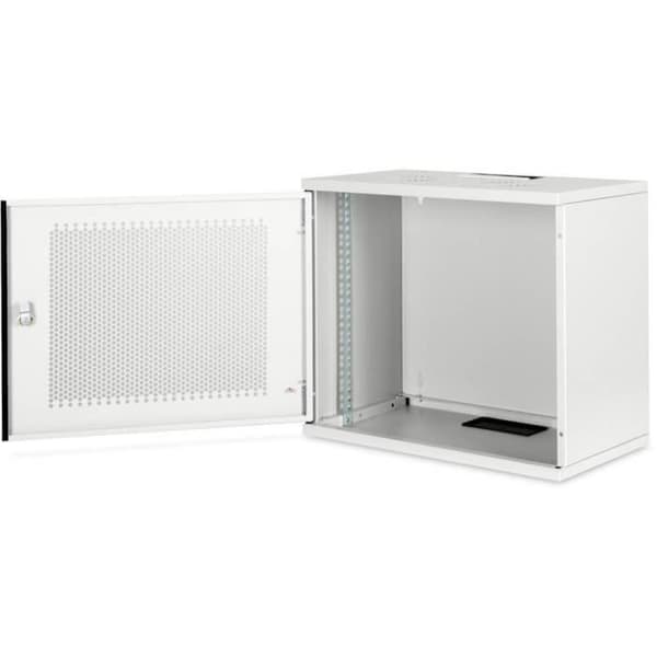 Väggbox - Digitus - DN-19-09U-S-PD - 9 UH - Ljusgrå (RAL 7035)