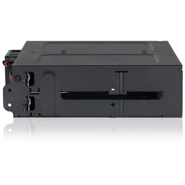 ICY DOCK Tougharmor MB607SP-B Bakplan - Rack för 4 x 2,5" seriella ATA-enheter i 5,25" fack (Kategori: Fodraltillbehör