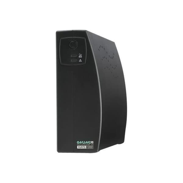 ONLINE Yunto 1200 Inverter AC 230 V 720 Watt 1200 VA 7 Ah USB-utgångskontakter: 5 Svart