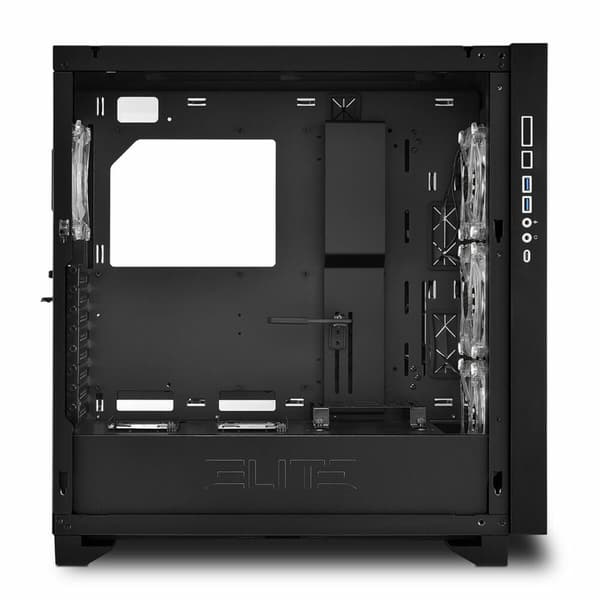 ATX Semitorn Sharkoon CA300T Svart RGB