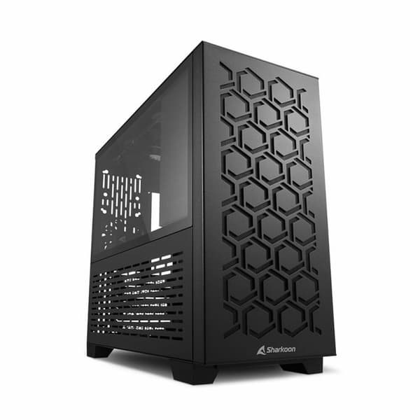 ATX Semitorn Sharkoon 4044951035076 Svart Svart