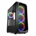 Miniatyrbild 1 av 4: ATX Semitorn Sharkoon TK5M RGB ATX Svart