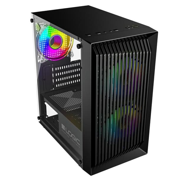 ATX Semitorn Logic ATOS ARGB Svart