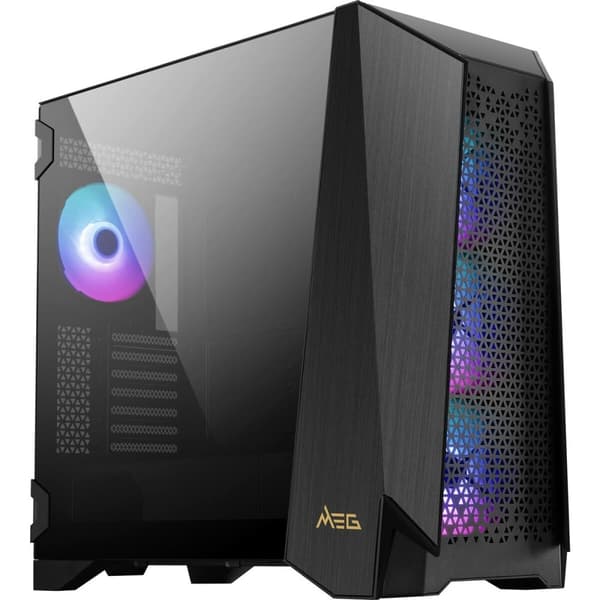 ATX Semitorn MSI 306-7G15R21-W57 Svart Multicolour Svart
