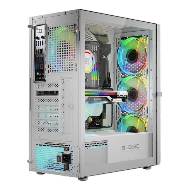 ATX Semitorn Logic ARAMIS ARGB Vit