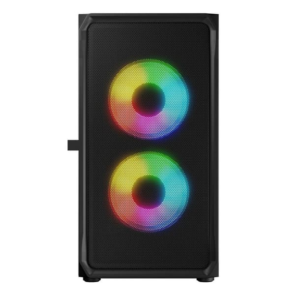 ATX Semitorn Logic PORTOS ARGB Svart