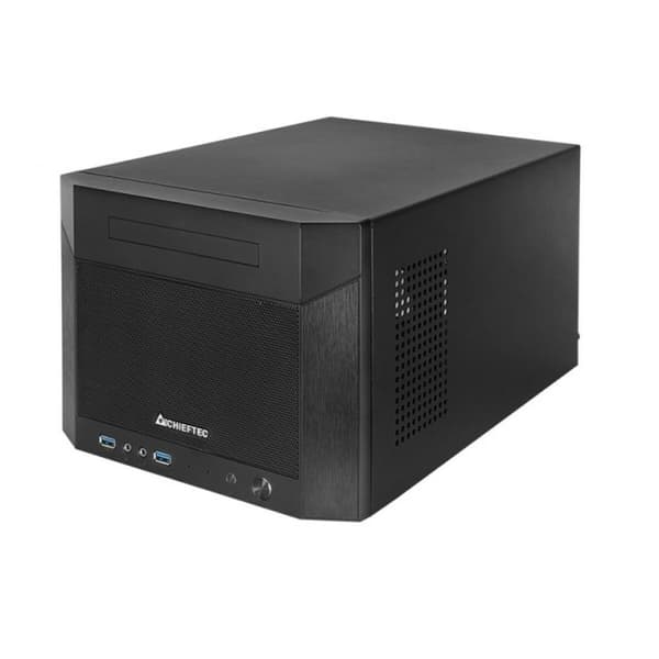 ATX Semitorn Chieftec CN-01B-OP Svart Svart