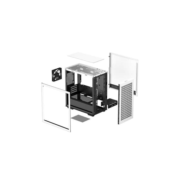 ATX Semitorn DEEPCOOL Vit Svart