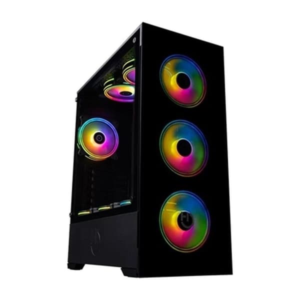 ATX Semitorn Hiditec CHA010038 Svart Svart