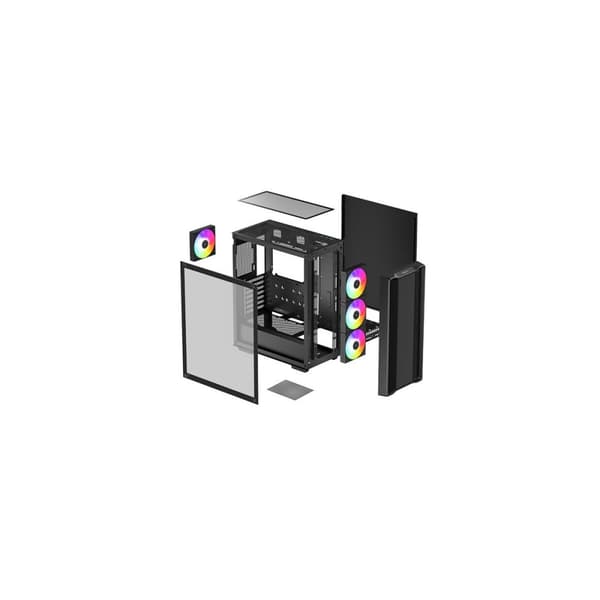 ATX Semitorn DEEPCOOL R-CC560-BKTAA4-G-2