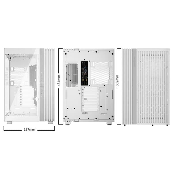 ATX Semitorn Be Quiet! BGW70 Vit Multicolour