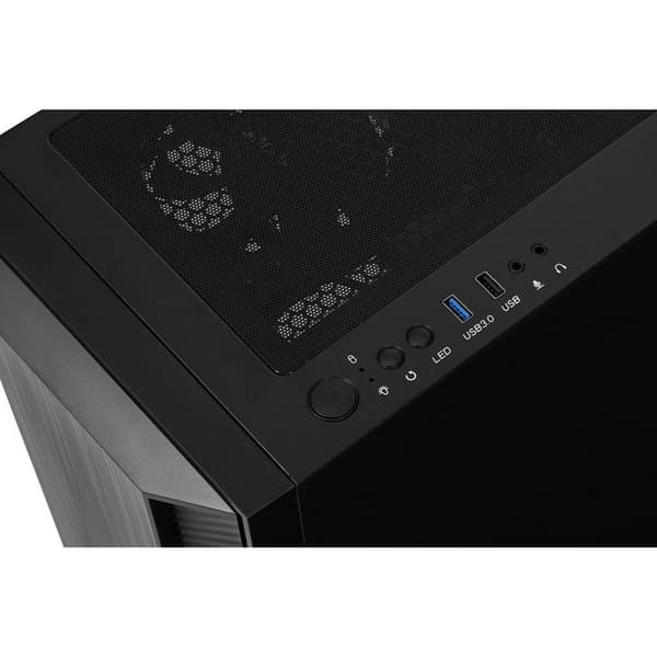 ATX Semi-tårn kasse Ibox CETUS 906 Sort