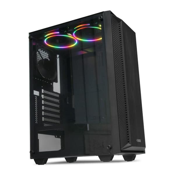 ATX Semi-tårn kasse Ibox CETUS 906 Sort