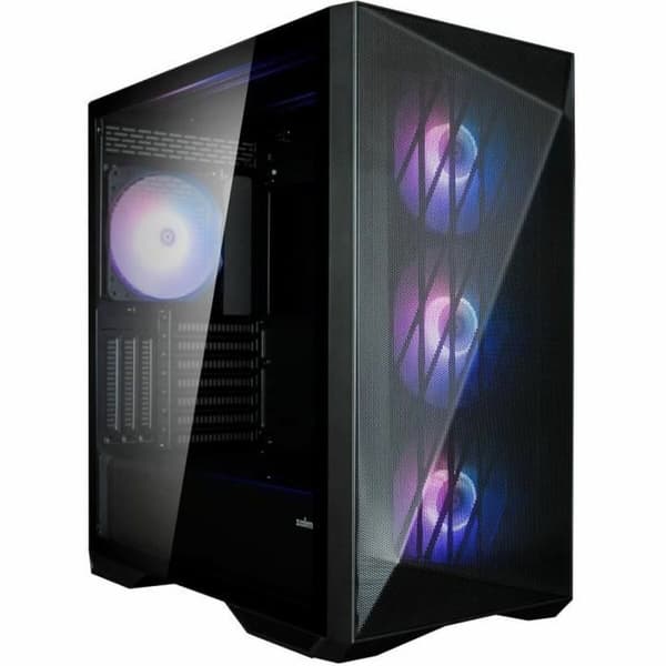 ATX Semi-tårn kasse Zalman Sort Sort