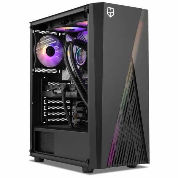 ATX semi-tornikotelo Nox-Xtreme NXHUMMERFROST Musta ATX