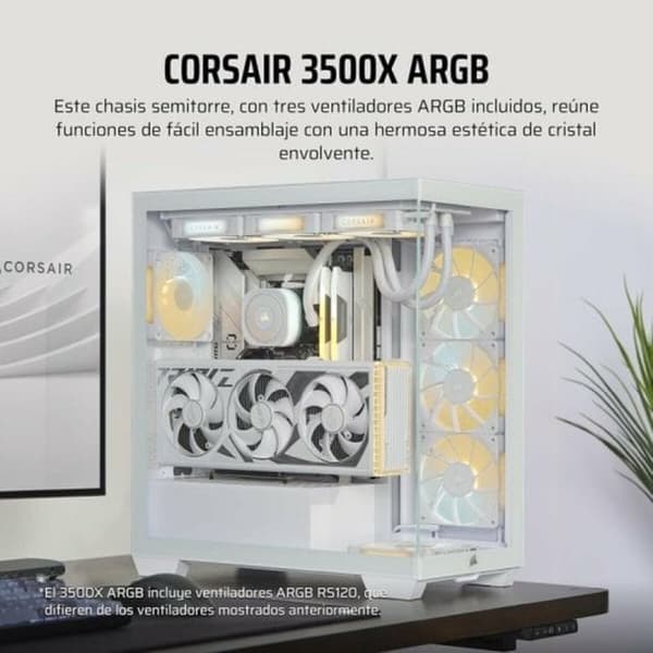 ATX semi-tornikotelo Corsair CC-9011278-WW Musta