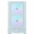Miniatyrbillede 4 af 5: ATX / Mikro ATX/ Mini ITX-mid-tower case Zalman P30 AIR Hvid