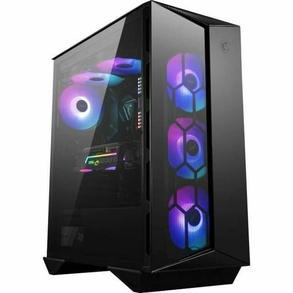 ATX Semi-tårn kasse MSI MPG GUNGNIR 110R Sort Multifarvet Sort