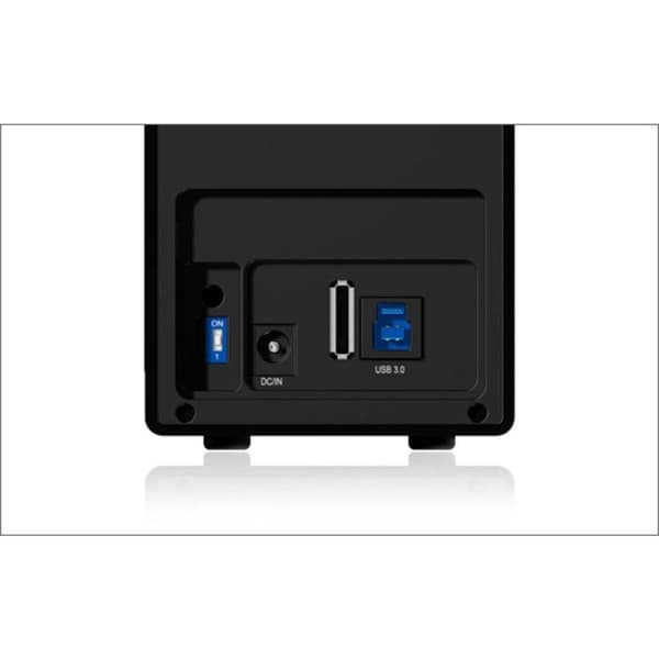 Diskfack - RaidSonic - IB-RD3620SU3 - 2 fack - SATA 3 Gb/s - Extern USB 3.0