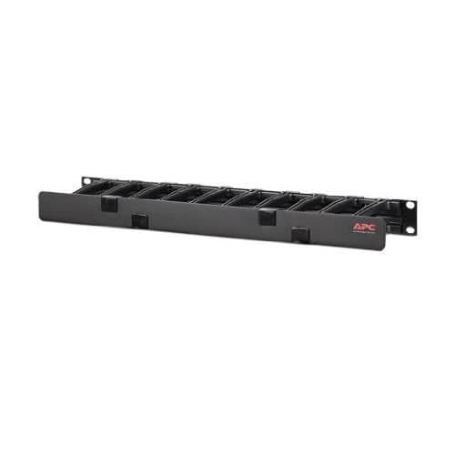 APC Cable Manager från Schneider Electric - Svart - 1U Höjd - 19" Bredd