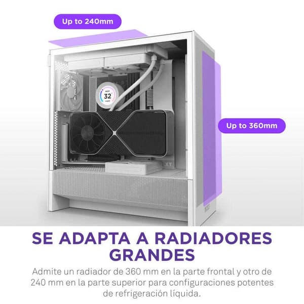 Nzxt H5 Flow Pc-tårnhus
