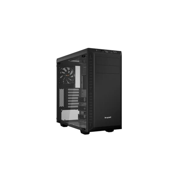 ATX/mATX Semitorn Be Quiet! Pure Base 600 Window Svart Svart