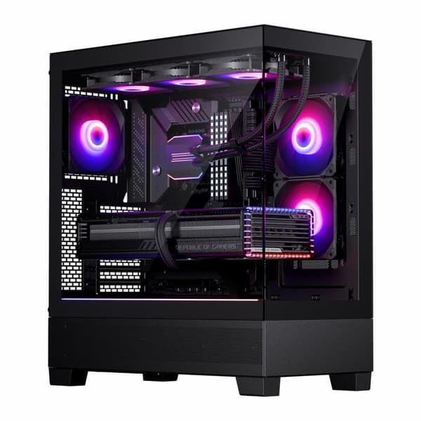 ATX Semitorn Phanteks NV7 Svart