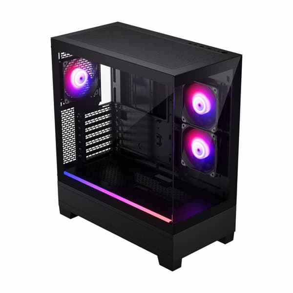 ATX Semitorn Phanteks NV7 Svart Svart
