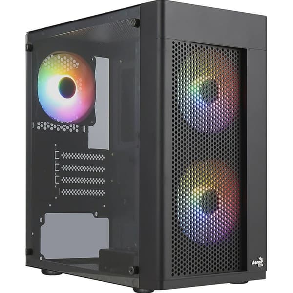 ATX Semi-tårn kasse Aerocool HEXFORMBKV2 Sort