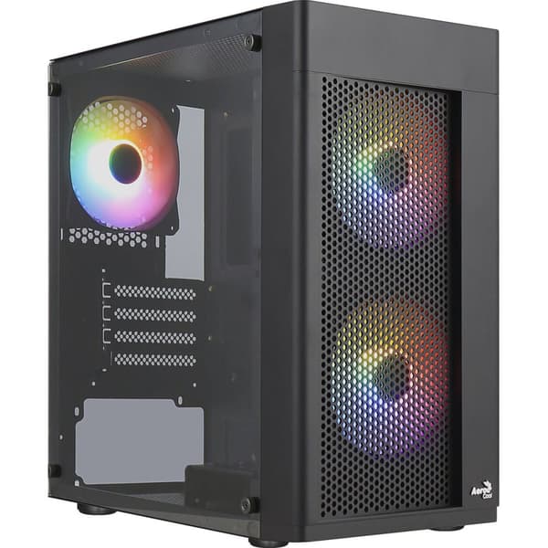 ATX Semi-tårn kasse Aerocool HEXFORMBKV2 Sort