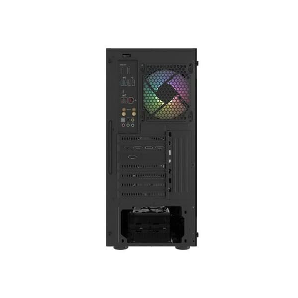 ATX semi-tornikotelo Fury NFO-2153 Musta