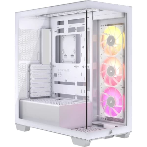 ATX Semi-tårn kasse Corsair CC-9011281-WW Hvid Multifarvet Hvid